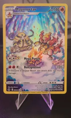 Magmortar Pokemon • Holo Rare • GG03/GG70 Crown Zenith: Galarian Gallery NM - Image 1