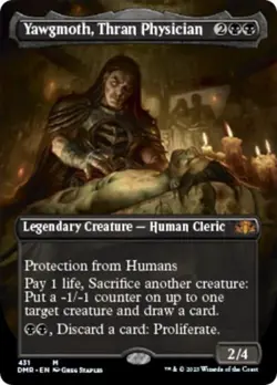 MTG English Yawgmoth, Thran Physician (Borderless) NM Normal - Image 1