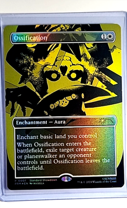2024 MTG Magic the Gathering Standard Showdown Promo Foil #1 Ossification - Image 1