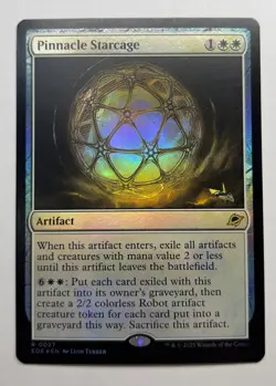MTG Edge of Eternities- Pinnacle Starcage FOIL (Extended Art) - Image 1