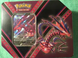 Pokemon TCG Pokemon V Powers Tin Fall 2020 Eternatus NEW TIN BOX - Image 1