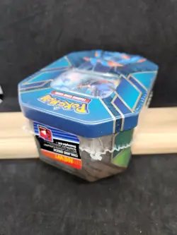 NEW Pokemon SWAMPERT EX Tin 2015 Factory Sealed Collector TCG Hoenn Power 4 Pack - Image 2