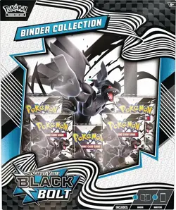Pokemon TCG Scarlet & Violet 10.5 Black Bolt Binder Collection Box NEW & SEALED✅ - Image 1