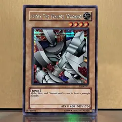 YuGiOh • Alpha The Magnet Warrior • Prismatic Secret Rare • DOR-001 • MP🔥 - Image 1