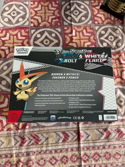 Pokemon Trading Card Unova Victini Illustration Collection Box Black & White - Image 2