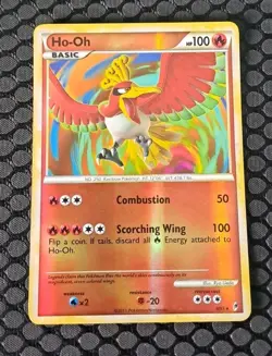 Ho-Oh 9/95 Call of Legends Reverse Holo English - Pokemon Trading Card - LP - Image 1