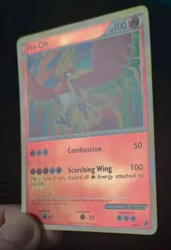 Ho-Oh 9/95 Call of Legends Reverse Holo English - Pokemon Trading Card - LP - Image 2