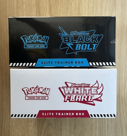 Pokemon TCG Black Bolt and White Flare Elite Trainer Box ETB Brand New Sealed - Image 3