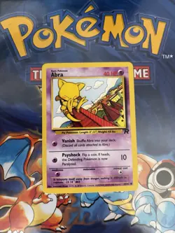 Abra - 49/82 - Team Rocket - Common - Non Holo Pokemon Card - Image 1