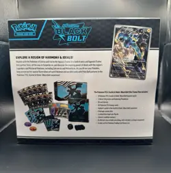 Pokemon Black Bolt and White Flare Elite Pokemon Center Trainer Box ETB Set of 2 - Image 5