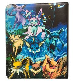 Pokemon Eevee Eeveelutions Card Binder TCG 9 Pockets 50 Sleeves Holds 900 cards - Image 2