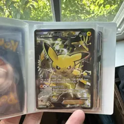 Pikachu EX XY124 Black Star Promo 2016 Holo Pokemon Card TCG - Image 1