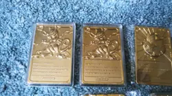 Pokemon 23K Gold Plated Trading Card 1999-Burger King 6 MEWTWO TOGEPI POLIWRATH - Image 5