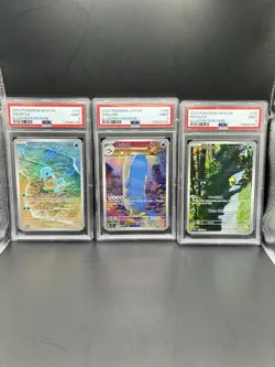 Pokemon TCG - 7 Card PSA 9 Lot - Paldea, Journey Together, 151 - Image 2