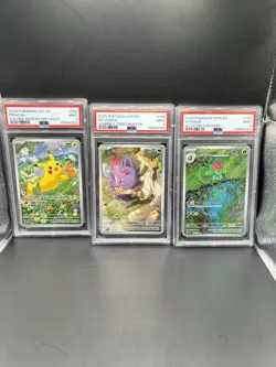 Pokemon TCG - 7 Card PSA 9 Lot - Paldea, Journey Together, 151 - Image 3