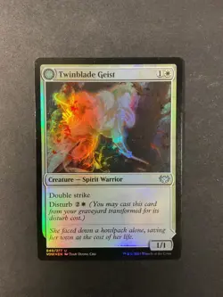 Twinblade Geist - Foil - Innistrad: Crimson Vow - Magic the Gathering - MTG - Image 1