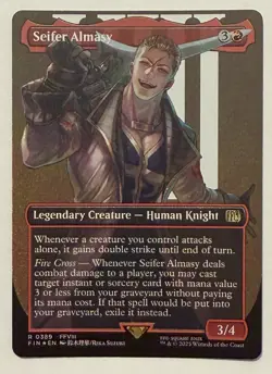 Seifer Almasy Borderless Foil - Final Fantasy MTG - Image 1