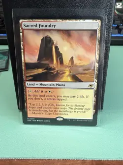 Sacred Foundry Edge of Eternities Regular MTG - Image 1