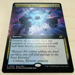 Singularity Rupture - #398 Foil Buy a Box Promo - MTG: Edge Of Eternities [NM] - Image 2