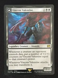 1x MTG Vincent Valentine - FINAL FANTASY (FIN) #125 - Magic the Gathering - Image 1