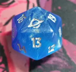 Oversized D20 - Spindown Life Counter - MTG - Edge of Eternities Magic the Gath - Image 1