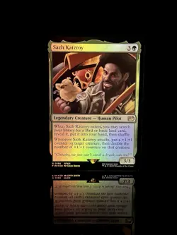 Sazh Katzroy #0199 FIN R (FOIL) - MTG Final Fantasy - Image 1