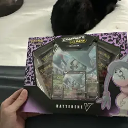 🔥🔥🚀📈 Pokemon TCG Champions Path Collection - Hatterene V Box Sealed - NEW - Image 1