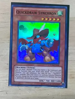 Yugioh Quickdraw Synchron TU06-EN005 Super Rare NM - Image 1