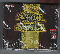Yugioh Quarter Century BONANZA Booster Box 1st Edition Factory Sealed - Image 1