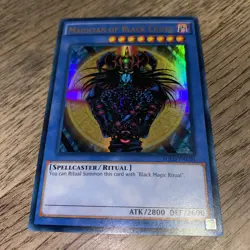 🔥 YUGIOH Magician of Black Chaos YGLD-ENC01 ULTRA RARE HOLOGRAPHIC NEAR MINT - Image 4