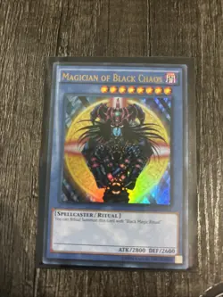 🔥 YUGIOH Magician of Black Chaos YGLD-ENC01 ULTRA RARE HOLOGRAPHIC NEAR MINT 83717849148 - Image 1