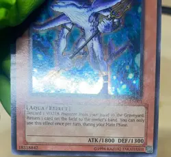 Yugioh Abyss Soldier Capsule Monster Coliseum CMC-EN001 Super Rare PS2 Promo LP - Image 5