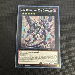 Yugioh! Arc Rebellion Xyz Dragon - PHRA-EN041 - Secret Rare - 1st NM - Image 2