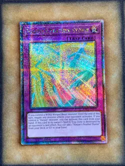 Yugioh Harpie's Feather Storm RA01-EN073 Quarter Century Rare 1st Ed NM - Image 1