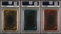 PSA 10 Yugioh Ra Obelisk Slifer Secret Rare GBI 001 002 003 Sequential Set - Image 2