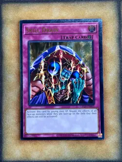 Yugioh Skill Drain OP19-EN003 Ultimate Rare NM - Image 1
