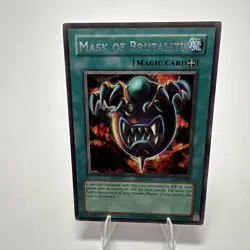 Yugioh Mask of Brutality LON-020 (Rare) LP - Image 2