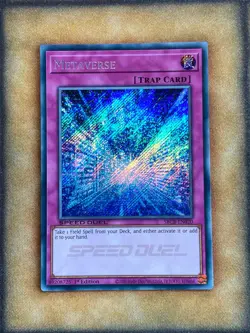 Yugioh Metaverse SBCB-EN020 Speed Duel Secret Rare 1st Ed NM - Image 1