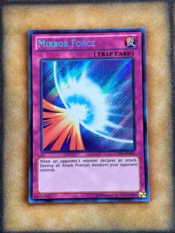 Yugioh Mirror Force LCYW-EN091 Secret Rare NM - Image 1