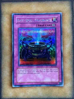 Yugioh Anti-Spell Fragrance PCY-002 Parallel Secret Rare Promo NM - Image 1