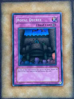 Yugioh Royal Decree TP6-EN004 Super Rare LP - Image 1