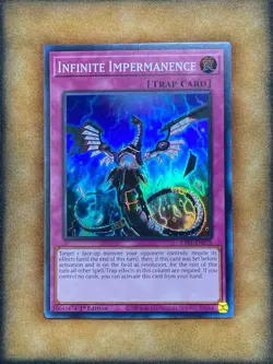 Yugioh Infinite Impermanence RA01-EN075 Super Rare 1st Ed NM - Image 1
