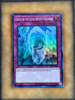 Yugioh Grave of the Super Ancient Organism OP20-EN012 Super Rare NM - Image 1