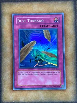 Yugioh Dust Tornado PSV-011 Super Rare 2017 Print NM - Image 1