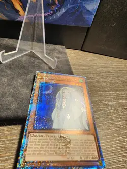 Yugioh Ghost Mourner & Moonlit Chill RA04-EN033 Quarter Century Secret Rare - Image 2