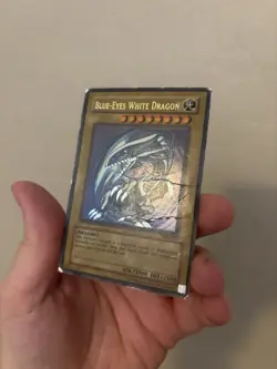 Yugioh Blue-Eyes White Dragon SDK-001 Ultra Rare Faded - Image 4