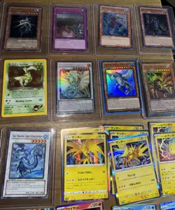 Lot Of Rare Cards (Pokemon/yugioh) Dragons And Vintage Holos And More - Image 5