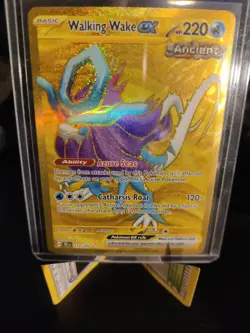 Walking Wake EX 215/162, SV05: Temporal Forces, Pokemon Card TCG NM - Image 1