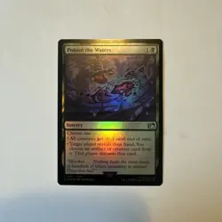 FOIL Poison the Waters MTG Final Fantasy NM Uncommon U 0111 FFVI Card Sorcery - Image 1