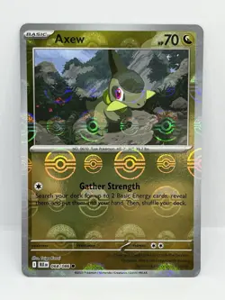 Axew - Pokemon TCG Black Bolt (Poke Ball Reverse Holo) Pokemon Card 068/086 - Image 1